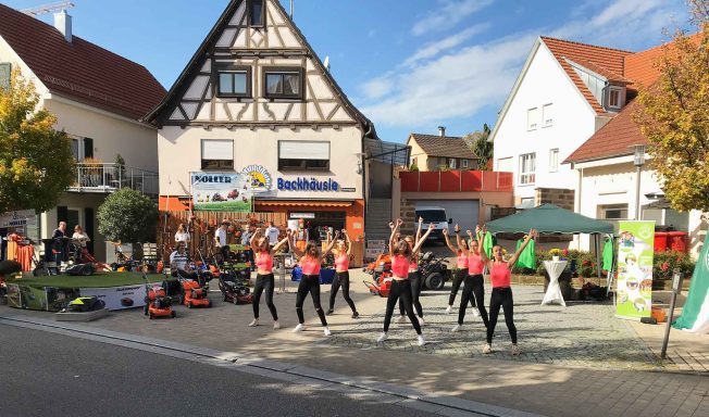 Tanzvorfuehrung beim Offenen Oberstenfeld 